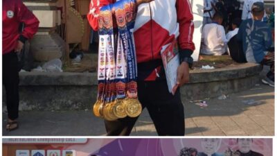 Atlet Inkado waykanan bawa pulang 24 medali di Kejuaraan Karate Bali Badung International Championship 2023
