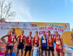 Dominasi Atlet Lari Yonif 330 Tri Dharma, Pada Bandung Color Run Festival 2024