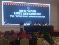 BAMUS SUKU BETAWI 1982 MELAKSANAKAN RAPIMNAS 2024 DI JAKARTA.