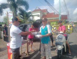 BPIP BANYUWANGI, Di Bantu Warga Relawan Pendukung Ipuk Berbagi Makan Pagi Gratis