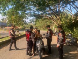 Sering Jadi Ajang Balap Liar, Polres Sawahlunto Gelar Patroli Rutin Di Kawasan Kandi