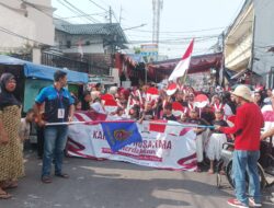 DIRGAHAYU REPUBLIK INDONESIA KE 79 DIMERIAHKAN OLEH KARNAVAL NUSANTARA KEMERDEKAAN UNIT KARANG TARUNA RW 08 KELURAHAN KRAMAT SENEN JAKARTA PUSAT.