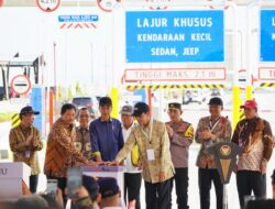 Presiden Jokowi Resmikan Jalan Tol Kartasura – Klaten, Jalur Solo – Yogya Makin Lancar