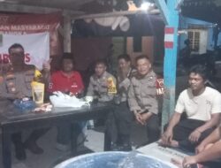 Jelang Pilkada 2024″Kapolsek Pebayuran Melaksanakan Giat “Ngopi Kamtibmas”Berikan Pesan Kepada Warga