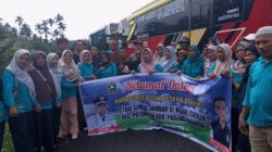 Pemerintah nagari sungai JAMBUR. Kecamatan IX Koto sungai Lasi kabupaten solok Sumatera Barat. Sabtu 16 November 2024 secara resmi. Melepas keberangkatan Rombongan petani. dan Buruh tani guna melaksanakan Studi tiru.