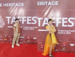 Alldrich Sounders dan Gabriella Sounders Tampil di Fashion Show Tangerang Festival