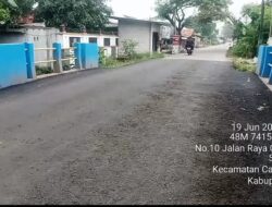 Pengaspalan Jembatan Kali Garon Sudah Mengalami Kerusakan dan Berlubang