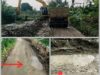Warga Geram Dengan Rusaknya Jalan Lingkungan Akibat Proyek Normalisasi Yang Sedang Berjalan