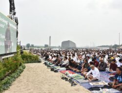 Ancol Ajak Warga Rayakan Kemenangan dengan Shalat Idul Fitri di Plaza Masjid Apung