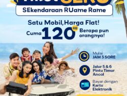 Tiket Seru Ancol Satu Mobil Rame-Rame Harga Flat