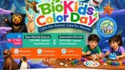 BioKids Color Day, Cara Seru Anak-anak Belajar Mencintai Satwa di Ancol