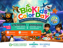 BioKids Color Day, Cara Seru Anak-anak Belajar Mencintai Satwa di Ancol