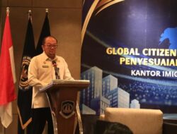 Tim – tim Kanim Klas 1 Khusus TPI Semarang Gelar Sosialisasi Kebijakan GCI, Golden Visa dan Sistim Aplikasi E – VISA dihotel Aruss