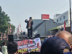 Diduga Intimidasi Wartawan, Solidaritas Media Desak PERADI Copot Izin Praktik Oknum Advokat